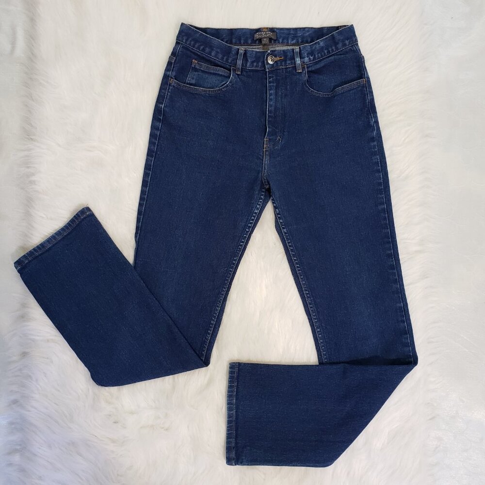 Vintage Straight Mom Jeans Classiques Entier 28